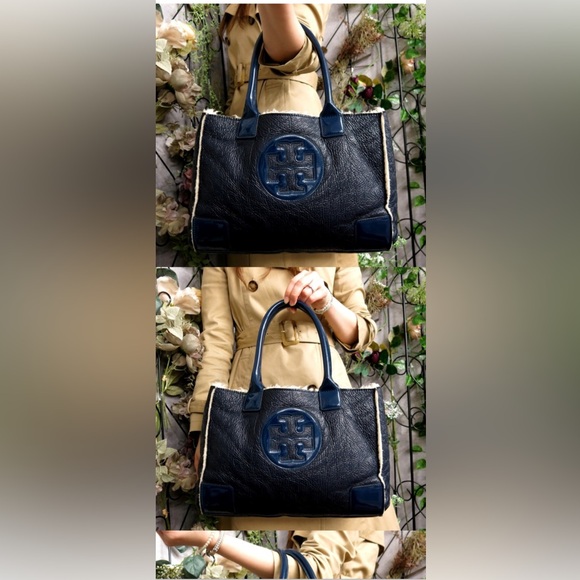 Tory Burch Handbags - Pre-loved Tory Burch Navy